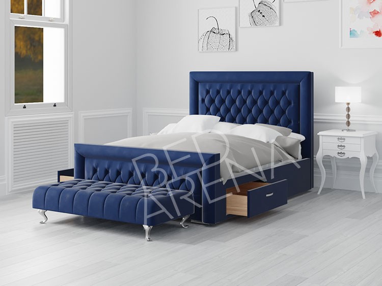 Blue Cambridge Bed