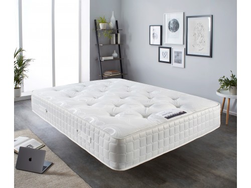 Image of the 2000 Comfort Pocket Ortho Mattress in a room.