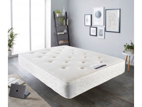 Image of the Luxury Memory Ortho Mattress in a room.