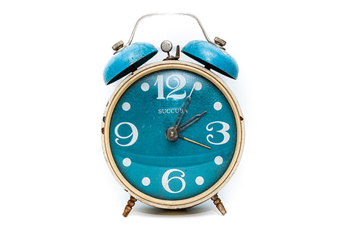Turquoise Alarm Clock